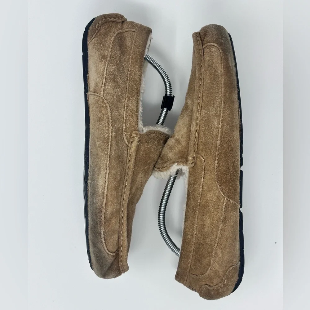 Men's UGG Brown Suede Loafers size 12